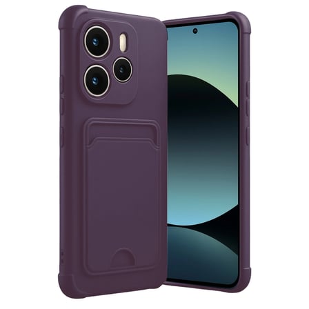 Redmi Note 14 4g Kelvin Kartvizitli Silikon - Derin Mor