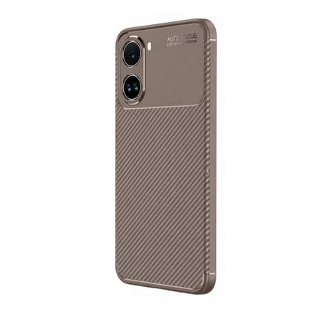 Poco X7 Pro Kılıf Auto Focus Karbon Kapak - Gri