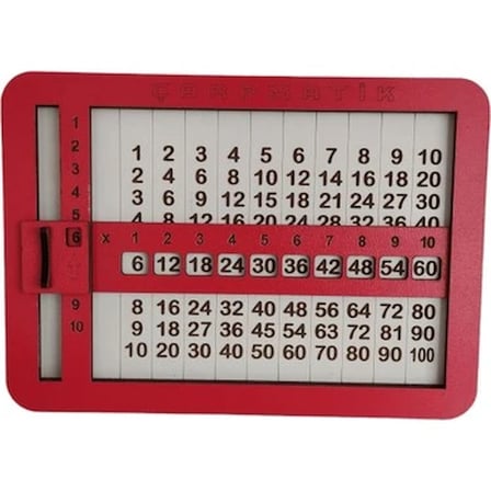 Ahşap Çarpmatik Çarpım Tablosu 20x23,5