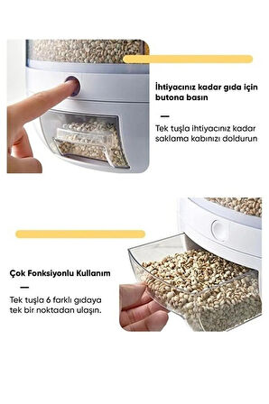 Dönebilen Kuru Gıda Ve Bakliyat Organizeri