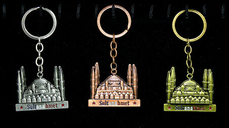 Metal Sultanahmet Anahtarlık