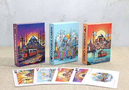 İstanbul Temalı Oyun Kartı