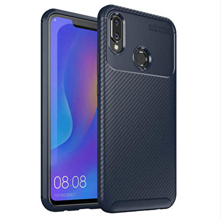 Huawei Honor Play Uyumlu Kılıf Ultra Slim Fit Karbon Silikon