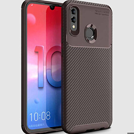 Huawei P Smart 2019 Uyumlu Kılıf Ultra Slim Fit Karbon Silikon