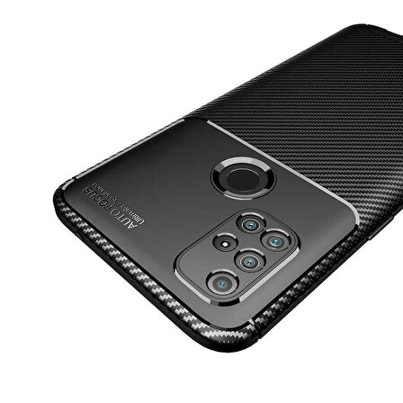 One Plus Nord N10 5G Uyumlu Kılıf Ultra Slim Fit Karbon Silikon