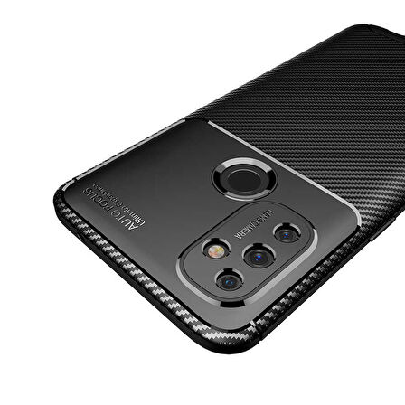 One Plus Nord N100 Uyumlu Kılıf Ultra Slim Fit Karbon Silikon