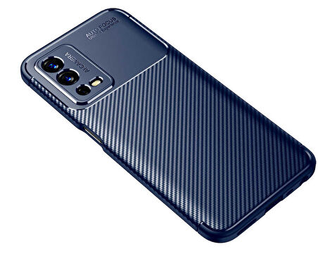 Oppo A55 4G Uyumlu Kılıf Ultra Slim Fit Karbon Silikon