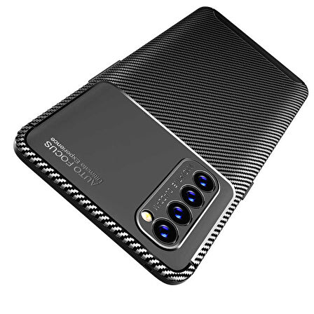 Oppo Reno 4 Pro 4G Uyumlu Kılıf Ultra Slim Fit Karbon Silikon