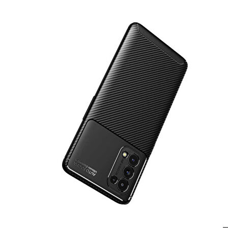 Oppo Reno 5 Pro 5G Uyumlu Kılıf Ultra Slim Fit Karbon Silikon
