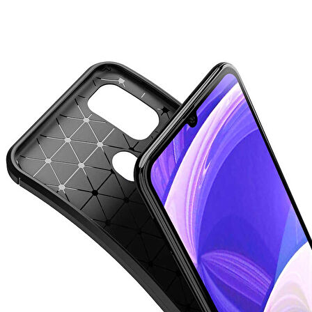 Samsung Galaxy M31 Uyumlu Kılıf Ultra Slim Fit Karbon Silikon