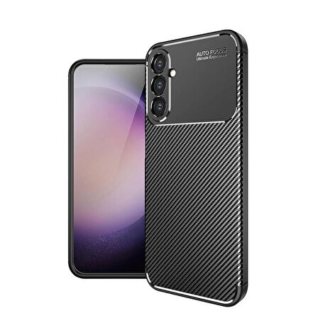 Samsung Galaxy S24 Uyumlu Kılıf Ultra Slim Fit Karbon Silikon