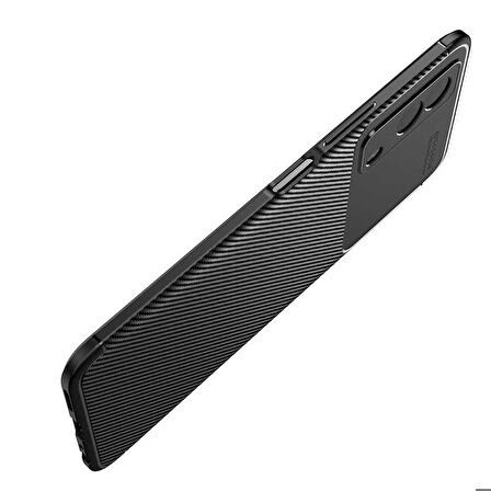 Vivo Y53S 4G Uyumlu Kılıf Ultra Slim Fit Karbon Silikon
