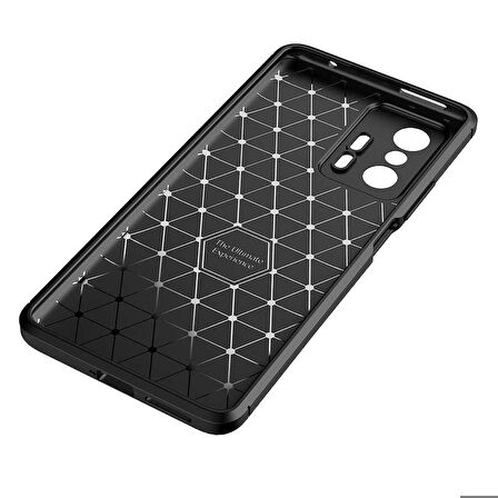 Xiaomi Mi 11T 5G Uyumlu Kılıf Ultra Slim Fit Karbon Silikon