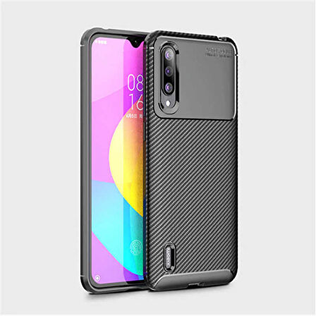 Xiaomi Mi 9 Lite Uyumlu Kılıf Ultra Slim Fit Karbon Silikon