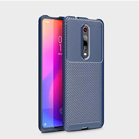 Xiaomi Mi 9T Uyumlu Kılıf Ultra Slim Fit Karbon Silikon