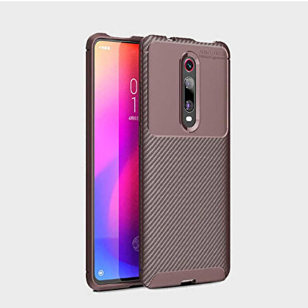 Xiaomi Mi 9T Uyumlu Kılıf Ultra Slim Fit Karbon Silikon