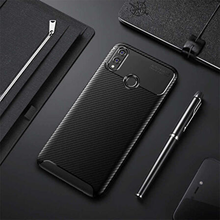 Xiaomi Mi Play Uyumlu Kılıf Ultra Slim Fit Karbon Silikon