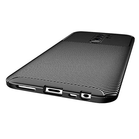 Xiaomi Redmi 9 Uyumlu Kılıf Ultra Slim Fit Karbon Silikon