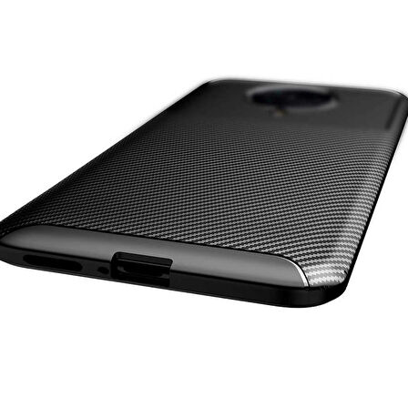Xiaomi Redmi K30 Pro Uyumlu Kılıf Ultra Slim Fit Karbon Silikon