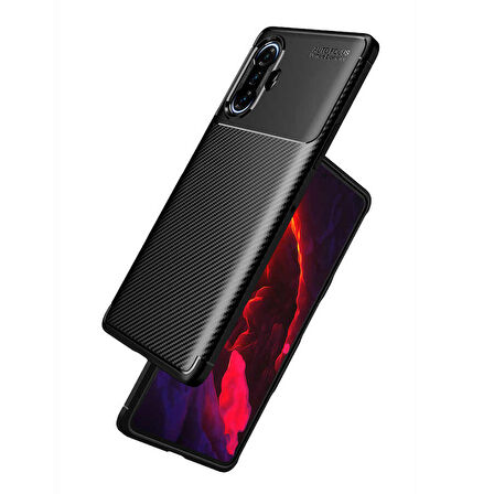 Xiaomi Redmi K40 Gaming Uyumlu Kılıf Ultra Slim Fit Karbon Silikon