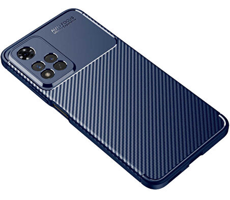Xiaomi Redmi Note 11 Pro Plus 5G Uyumlu Kılıf Ultra Slim Fit Karbon Silikon
