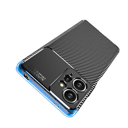 Xiaomi Redmi Note 12 4G Uyumlu Kılıf Ultra Slim Fit Karbon Silikon