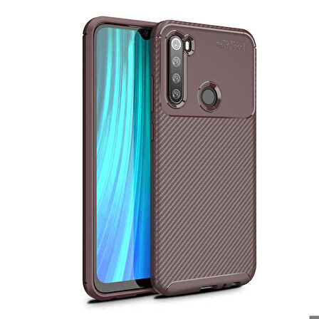 Xiaomi Redmi Note 8 Uyumlu Kılıf Ultra Slim Fit Karbon Silikon