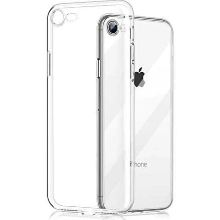 Apple iPhone XR Uyumlu Kılıf Esnek Ultra Koruyucu Şeffaf Silikon Flexible transparent Case Silicone Case