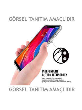 General Mobile 20 Pro Uyumlu Kılıf Esnek Ultra Koruyucu Şeffaf Silikon Flexible transparent Case Silicone Case
