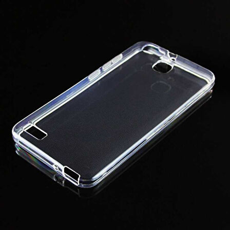 Huawei GR3 Uyumlu Kılıf Esnek Ultra Koruyucu Şeffaf Silikon Flexible transparent Case Silicone Case