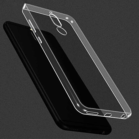 Huawei Mate 10 Lite Uyumlu Kılıf Esnek Ultra Koruyucu Şeffaf Silikon Flexible transparent Case Silicone Case