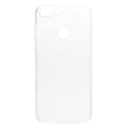 Huawei P Smart Uyumlu Kılıf Esnek Ultra Koruyucu Şeffaf Silikon Flexible transparent Case Silicone Case
