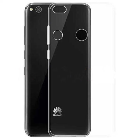 Huawei P8 Lite Uyumlu Kılıf Esnek Ultra Koruyucu Şeffaf Silikon Flexible transparent Case Silicone Case