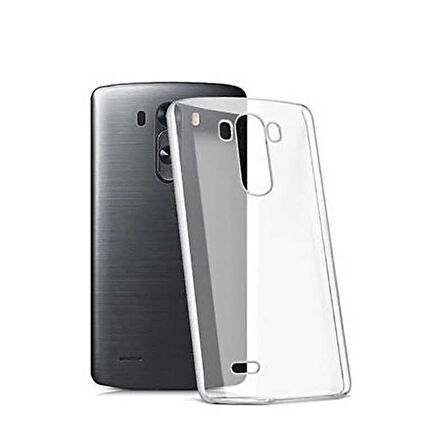 LG G4 Uyumlu Kılıf Esnek Ultra Koruyucu Şeffaf Silikon Flexible transparent Case Silicone Case