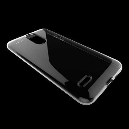 LG K9 Uyumlu Kılıf Esnek Ultra Koruyucu Şeffaf Silikon Flexible transparent Case Silicone Case