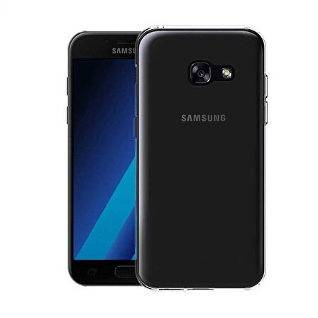 Samsung Galaxy J7 Prime Uyumlu Kılıf Esnek Ultra Koruyucu Şeffaf Silikon Flexible transparent Case Silicone Case