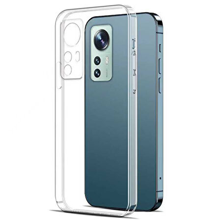 Xiaomi Mi 12 Lite Uyumlu Kılıf Esnek Ultra Koruyucu Şeffaf Silikon Flexible transparent Case Silicone Case