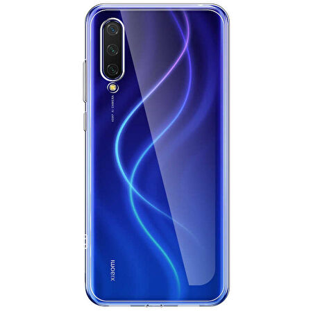 Xiaomi Mi 9 Lite Uyumlu Kılıf Esnek Ultra Koruyucu Şeffaf Silikon Flexible transparent Case Silicone Case