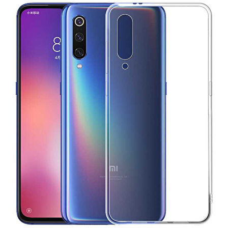 Xiaomi Mi 9 Uyumlu Kılıf Esnek Ultra Koruyucu Şeffaf Silikon Flexible transparent Case Silicone Case