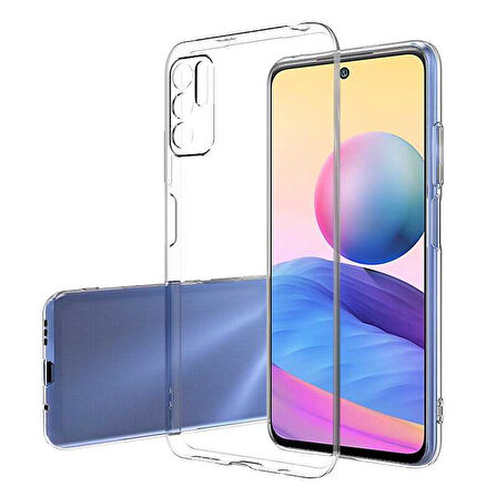 Xiaomi Poco M3 Pro Uyumlu Kılıf Esnek Ultra Koruyucu Şeffaf Silikon Flexible transparent Case Silicone Case
