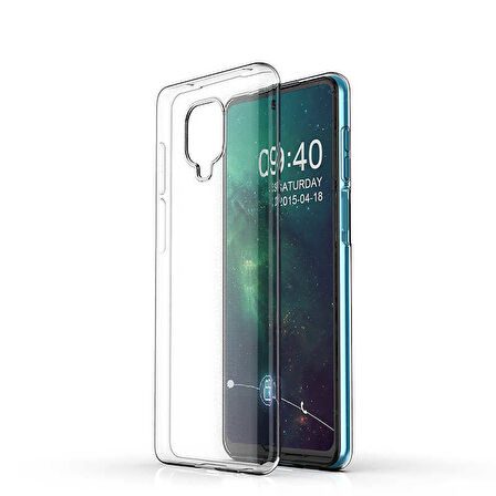 Xiaomi Redmi Note 9S Uyumlu Kılıf Esnek Ultra Koruyucu Şeffaf Silikon Flexible transparent Case Silicone Case