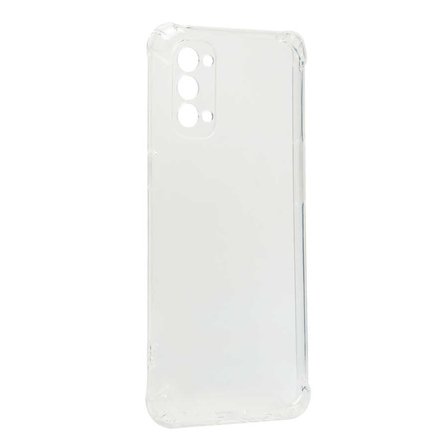 Oppo Reno 4 Uyumlu Kılıf Kılıf Şeffaf Köşelerde Darbelere Karşı Ultra Kalınlaştırılmış Darbe Korumalı Strong Cover
