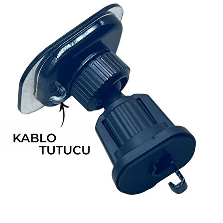 Oto Araba Araç İçi Telefon Tutucu, Havalandırma Izgaralı, Güçlü Sarsılmaz Manyetik Tutuş