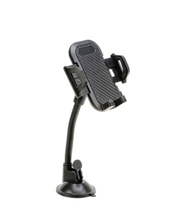 Sarsılmaz Spiral Araç Araba Telefon Tutucu, 360° Dönen, Güçlü Vantuzlu Oto İçi Cam & Torpido Uyumlu