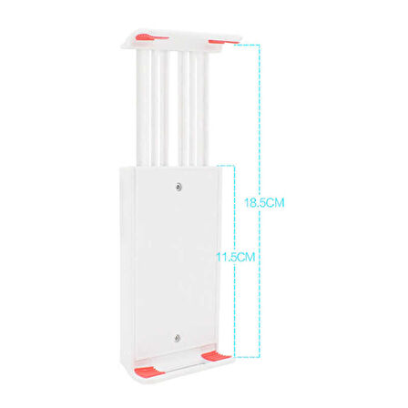 Ofis Ev İçi Masa Üstü Telefon & Tablet Tutucu Esnek Uzun Kollu 75cm Boy, 360° Dönen, 4-10.6" Uyumlu