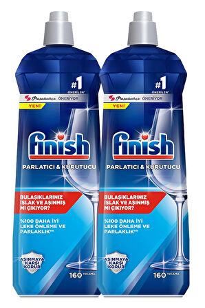 Finish Bulaşık Makinesi Parlatıcısı 800 ml x 2 Adet