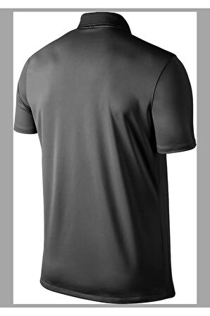 Ghassy Co. Erkek Dry Fit Hızlı Kuruma Nem Emici Teknik Performans Golf Polo Yaka Spor T-shirt