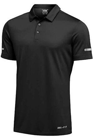 Ghassy Co. Erkek Dry Fit Hızlı Kuruma Nem Emici Teknik Performans Golf Polo Yaka Spor T-shirt