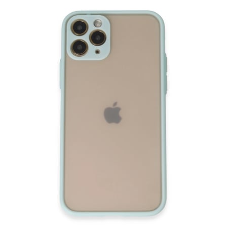 Apple İphone 11 Pro Kılıf Montreal Silikon Kapak - Turkuaz