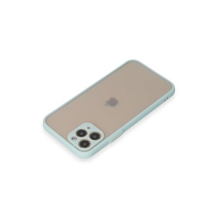 Apple İphone 11 Pro Kılıf Montreal Silikon Kapak - Turkuaz